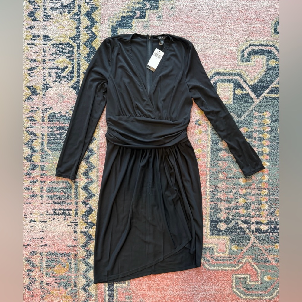 Ralph Lauren Black Long Sleeve Dress